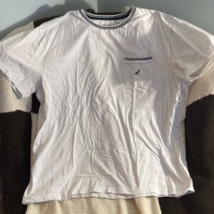 Nautica TShirt with small barely noticeable front blue mark
